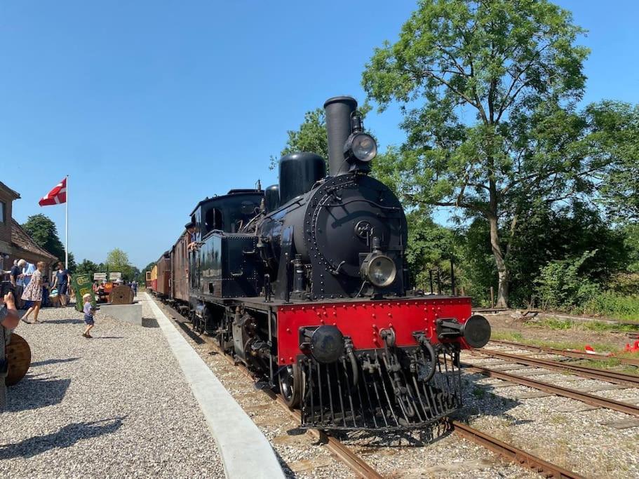 Idyllisk, Historisk Byhus Ved Fjorden I Mariager Zewnętrze zdjęcie
